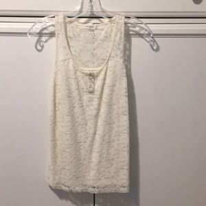 Lace tank top